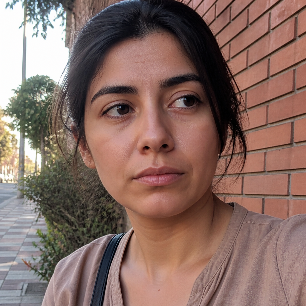AI-generated fictional portrait
